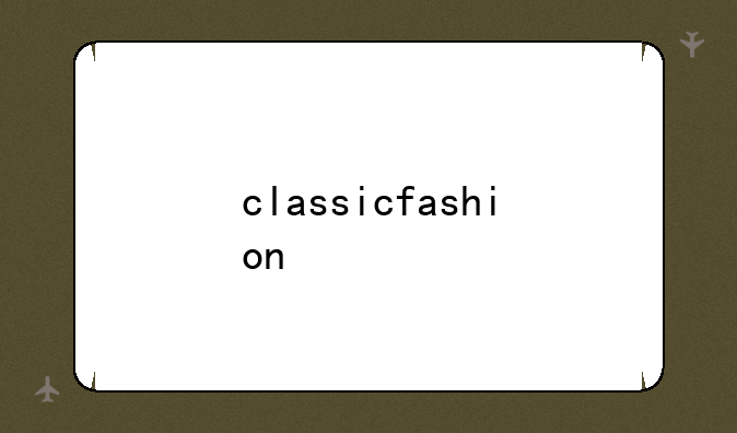 classicfashion